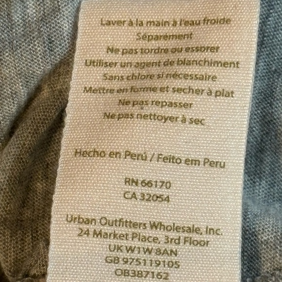 NWOT Free People Fantasy Cowl Neck Tee - Picture 7 of 7